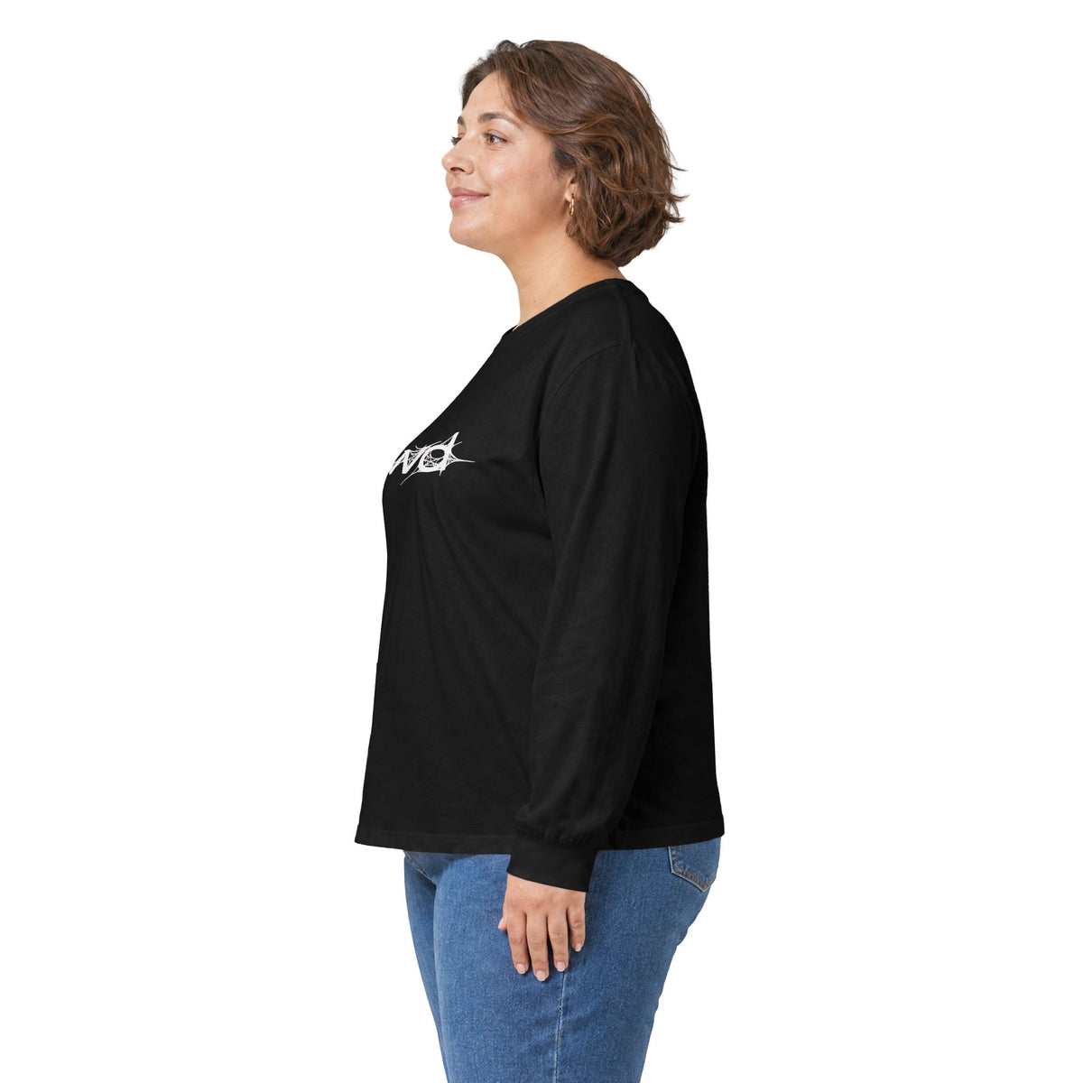 Cotton Long Sleeve Logo